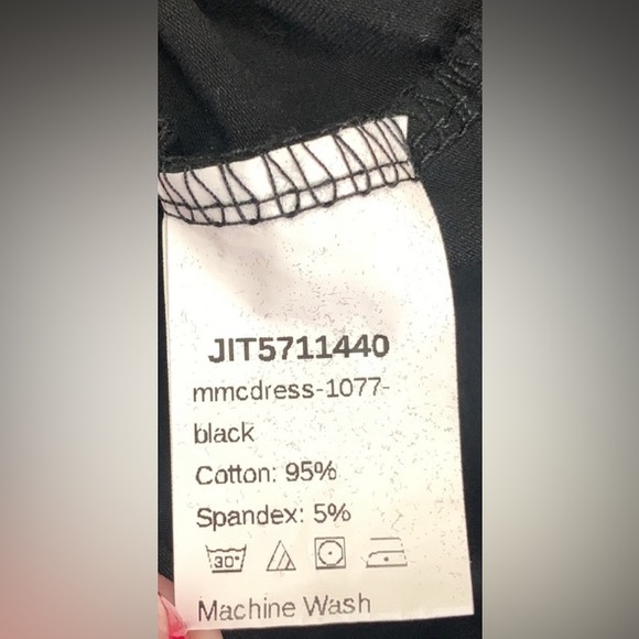 TWO Shein BodyCon Dresses 2 DRESSES!! Red N Black XS - Picture 12 of 13